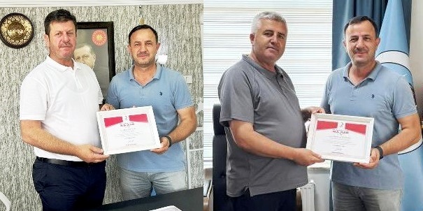 Kızılay Genel Merkezinden Teşekkür Belgeleri 