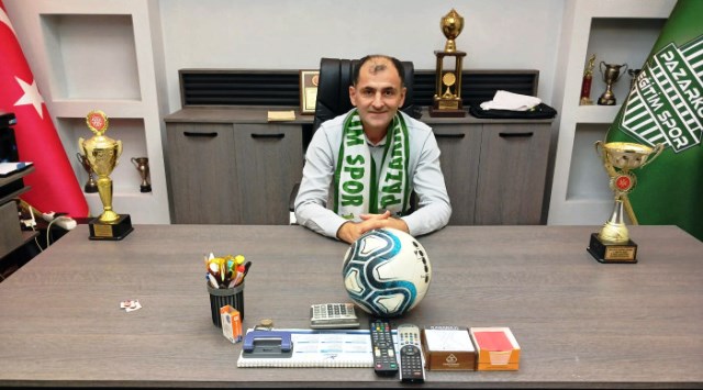 Pazarköy Eğitimspor’da kongre Eski başkan Selim Kurt Başkanlığa getirildi 