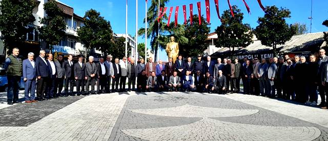  MUHTARLAR GÜNÜ TÖRENLE KUTLANDI. 