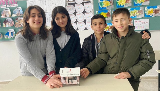 Taşağıl İlk ve Ortaokulu’ndan Türk Kızılay’a Gazze İçin Anlamlı Destek  