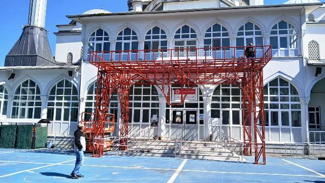 Akyazı Gazi Süleyman Paşa Camiinde Çalışmalar sürüyor  