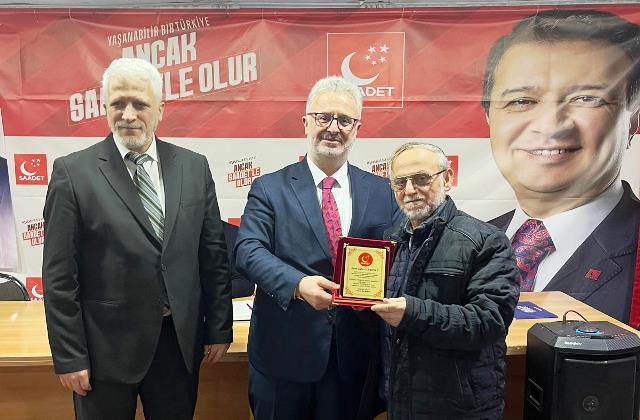 Saadet Partisi Akyazılılarla bütünleşti