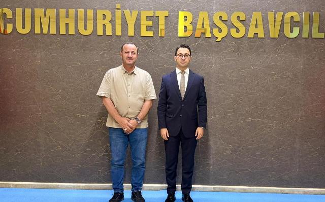 KIZILAY ŞUBE BAŞKANI BİRİNCİOĞLU’NDAN YENİ BAŞSAVCI’YA HAYIRLI OLSUN ZİYARETİ