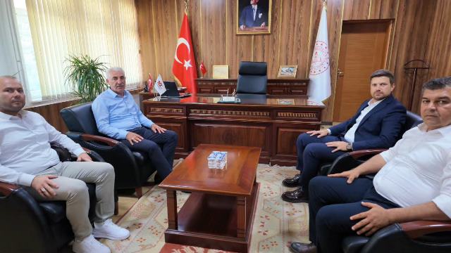 Müdürden Müdüre ziyaret