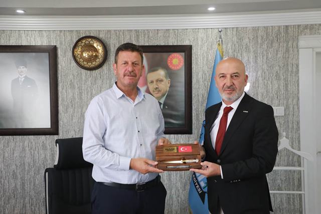 MÜSİAD Başkanı Ahmet Cihan Başkan Soykan'ı ziyaret etti