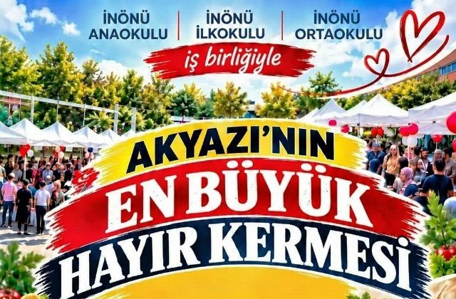İNÖNÜ ANA, İLK VE ORTAOKULUNDAN EN BÜYÜK HAYIR KERMESİ