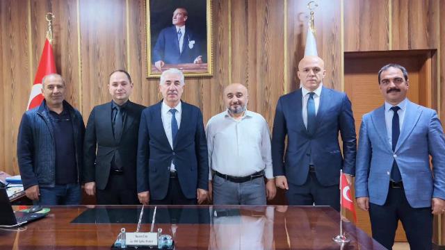 İlçe Mili Eğitim Müdürlerinden ziyaret 